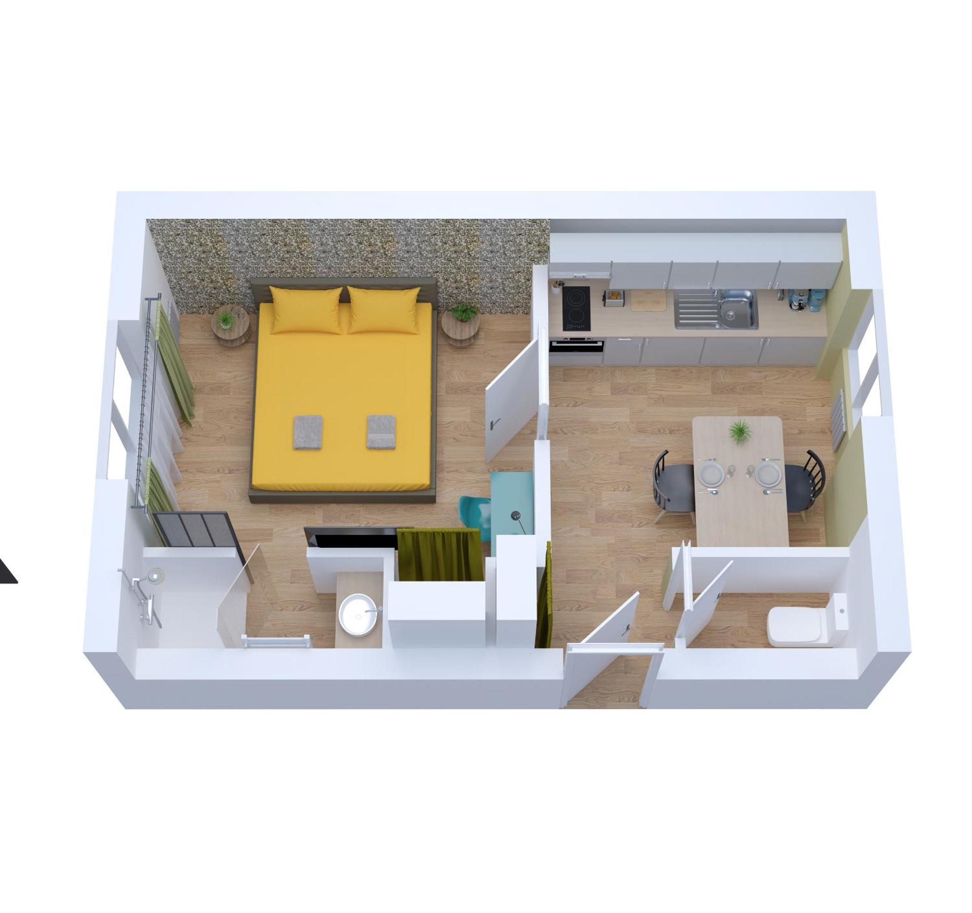 Appartement A - Confort - Internet Fibre - Nouveau *