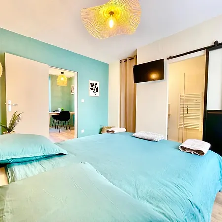 Appartements A Lorient - Tout Confort - Internet Fibre - Nouveau Exterior foto